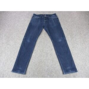 Red Bull Jeans‎ Mens 33x32 Blue Slim Fit Straight Leg Stretch Denim Dark Wash